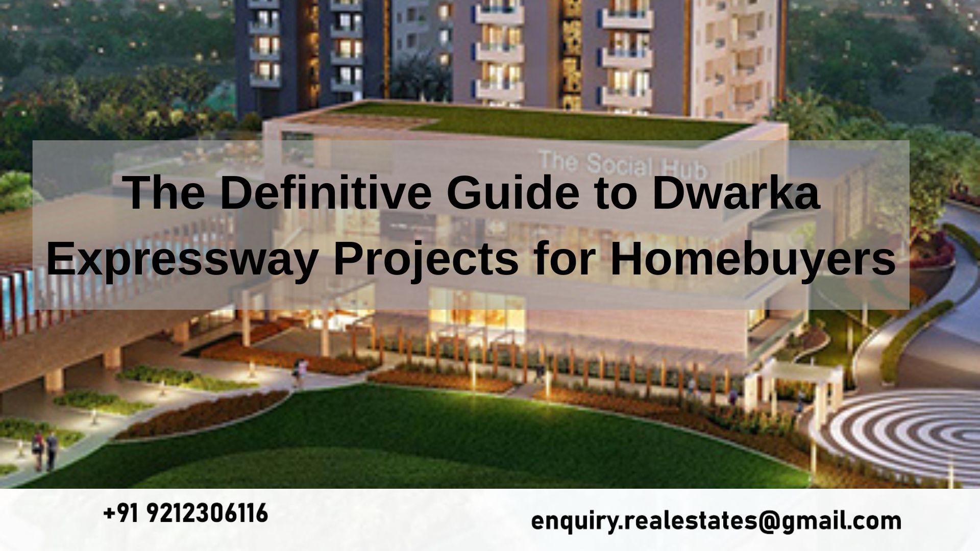 The Definitive Guide to Dwarka Expressway Projects for Homebuyers